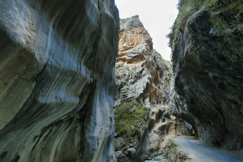 Uchto canyon in Nor Yauyos-Cochas nature reserve, Peru